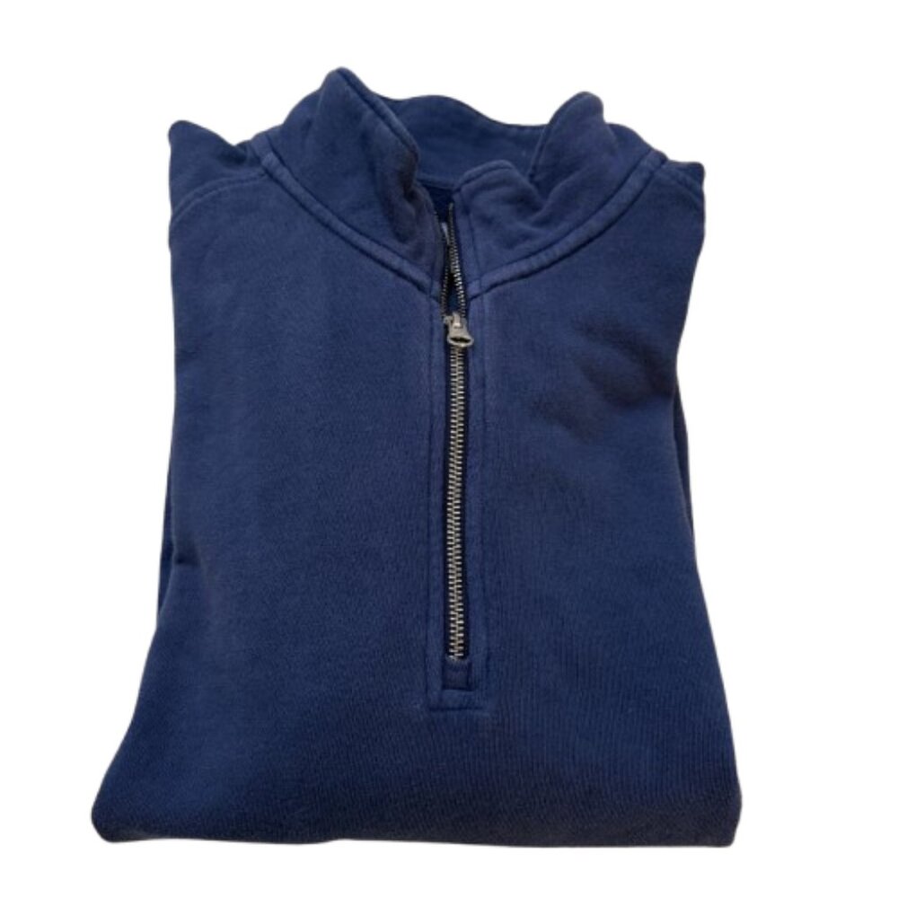 Goodfellow & Co Large Men’s Blue Quarter Zip Pullover Sweatshirt